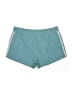 Adidas 100% Polyester Color Block Teal Athletic Shorts Size L - photo 2