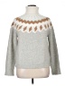 J.Crew Chevron-herringbone Gray Pullover Sweater Size XL (estimated) - photo 1