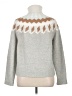 J.Crew Chevron-herringbone Gray Pullover Sweater Size XL (estimated) - photo 2