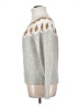 J.Crew Chevron-herringbone Gray Pullover Sweater Size XL (estimated) - photo 5