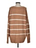 Aerie Stripes Brown Tan Pullover Sweater Size S - photo 2