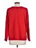 Eileen Fisher 100% Merino Extra Fine Wool Solid Red Wool Pullover Sweater Size L - photo 2