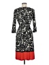 Max and Cleo Print Black Cocktail Dress Size 8 - photo 2