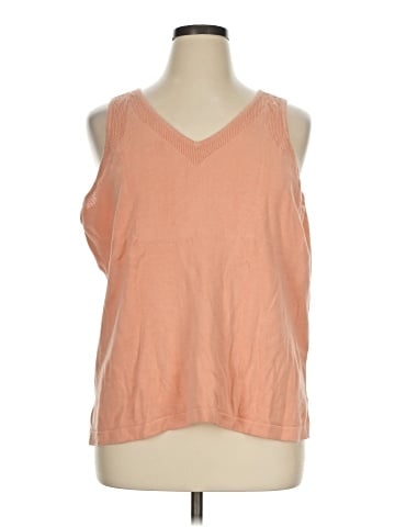 Anne Klein Sleeveless T-Shirt (view 1)