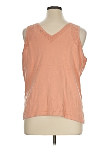 Anne Klein Sleeveless T-Shirt (view 2)