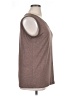 Automet Brown Sleeveless T-Shirt Size XL - photo 4