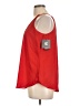 Iz Byer 100% Polyester Red Sleeveless Blouse Size L - photo 5