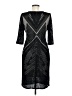 Julia Jordan 100% Polyester Chevron-herringbone Black Cocktail Dress Size 8 - photo 2