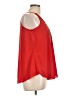 Iz Byer 100% Polyester Red Sleeveless Blouse Size L - photo 4