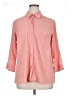 Talbots 100% Cotton Pink 3/4 Sleeve Button-Down Shirt Size 1X - photo 1