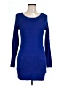 AB Studio Blue Casual Dress Size L - photo 1
