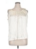 Chico's 100% Polyester Ivory Sleeveless Blouse Size XL (3) - photo 1