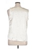 Chico's 100% Polyester Ivory Sleeveless Blouse Size XL (3) - photo 2