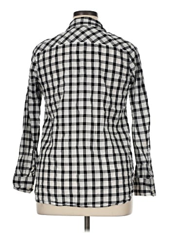 Merona Long Sleeve Button-Down Shirt (view 2)