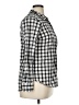 Merona Checkered-gingham Gray Long Sleeve Button-Down Shirt Size XL - photo 4