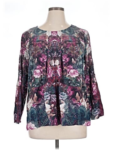Soft Surroundings 3/4 Sleeve Blouse (view 1)