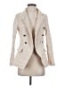 Unbranded 100% Polyester Tweed Ivory Blazer Size S - photo 1