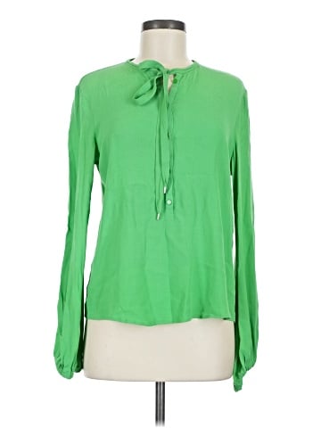 Diane von Furstenberg Long Sleeve Blouse (view 1)