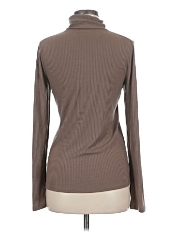 Madewell Ribbed Turtleneck Top (view 2)