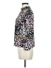 Veronica Beard Animal Print Pink Long Sleeve Silk Top Size 8 - photo 5