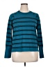 Liz Claiborne Stripes Teal Pullover Sweater Size XL - photo 1