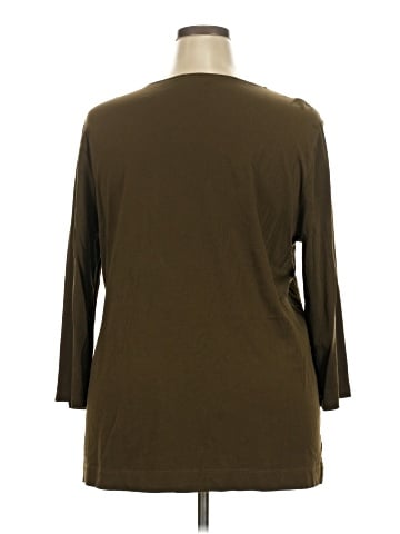 Lauren by Ralph Lauren 3/4 Sleeve Blouse (view 2)