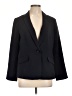 Talbots Solid Blue Black Blazer Size 12 Petite - photo 1