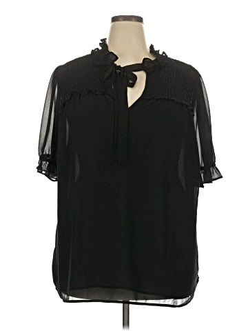 Pleione Short Sleeve Blouse (view 1)
