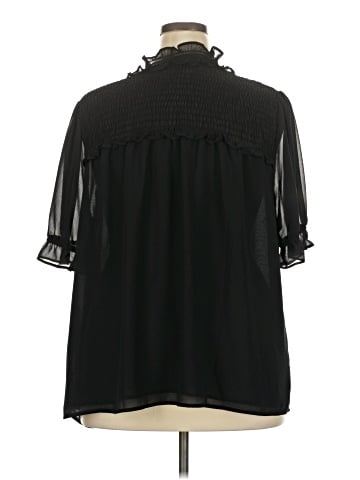 Pleione Short Sleeve Blouse (view 2)