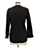 Joie 100% Silk Black Long Sleeve Silk Top Size L - photo 2