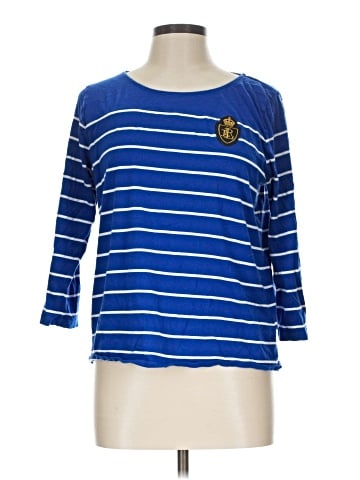 Lauren by Ralph Lauren 3/4 Sleeve T-Shirt (view 1)
