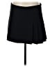 MNG Solid Black Casual Skirt Size S - photo 1