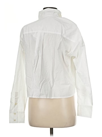 Ann Taylor LOFT Long Sleeve Button-Down Shirt (view 2)