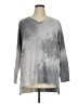 Terra & Sky 100% Polyester Tie-dye Gray Pullover Sweater Size 1X - photo 1