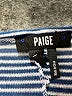 Paige Stripes Blue Tank Top Size M - photo 4