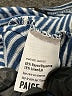 Paige Stripes Blue Tank Top Size M - photo 5