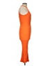 Zara Orange Cocktail Dress Size L - photo 4