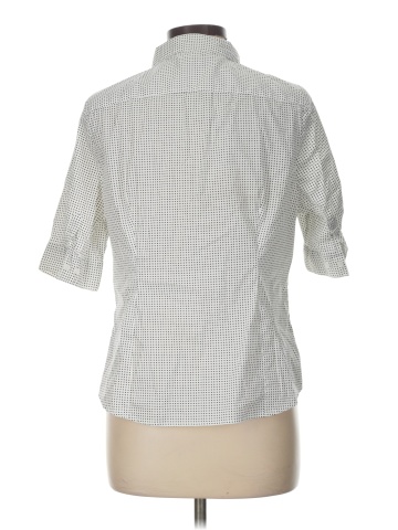 Simply Styled 3/4 Sleeve Button-Down Shirt (view 2)