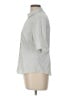 Simply Styled Houndstooth White 3/4 Sleeve Button-Down Shirt Size L - photo 5