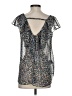 BCBGeneration 100% Polyester Silver Sleeveless Blouse Size S - photo 2
