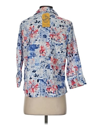 Alia 3/4 Sleeve Button-Down Shirt (view 2)