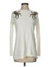 Bob Mackie Ivory Pullover Sweater Size XS - photo 1