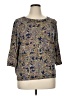 Lands' End 100% Supima Cotton Paisley Gold Pullover Sweater Size XL - photo 1