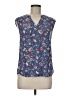 Old Navy 100% Rayon Blue Sleeveless Blouse Size M - photo 1