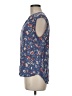Old Navy 100% Rayon Blue Sleeveless Blouse Size M - photo 5