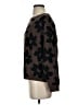 Ninety Floral Brown Pullover Sweater Size S - photo 5
