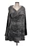 Hue 100% Polyester Gray Poncho Size Lg - XL - photo 1