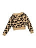 Btween Animal Print Gold Pullover Sweater Size 2T - photo 2