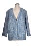 Talbots Tweed Blue Blazer Size 12 - photo 1