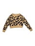 Btween Animal Print Gold Pullover Sweater Size 2T - photo 1